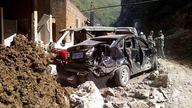 President condoles deaths in China earthquake