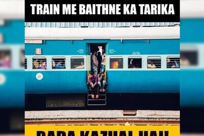 Railway Ministry Urges Passengers Not To Sit At Train Door With ‘Casual Hai’ Meme