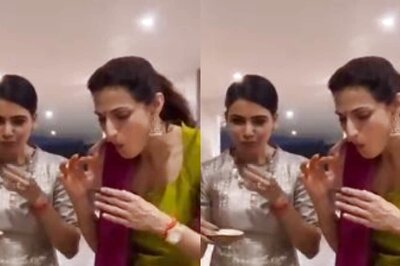 Samantha Akkineni Celebrates Diwali in Hyderabad with Upasana Kamineni, Shilpa Reddy and Others