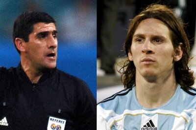 Former Referee Admits To Not Booking Lionel Messi In 2007 Copa America In Exchange For His Shirt