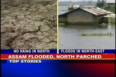 North-East faces flood fury, North India left parched