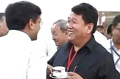 Dorjee Khandu sworn in as Arunachal Chief Minister