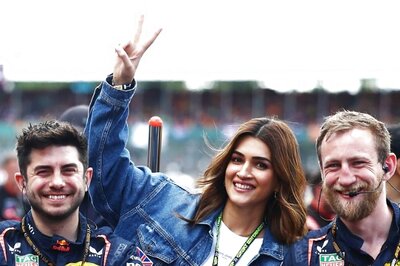 Kriti Sanon Becomes The First Female Bollywood Actress To Be At F1 In Silverstone
