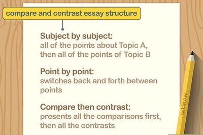 How to Start a Compare and Contrast Essay