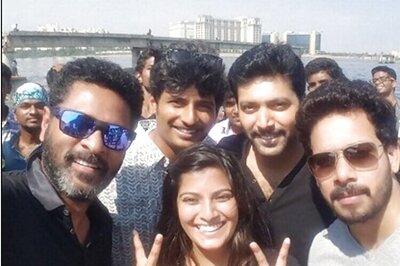 Have you seen these behind-the-scenes photos of Vikram's flood-relief anthem 'Spirit of Chennai'?