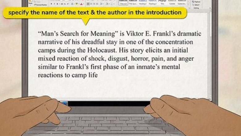 How to Write a Reader Response