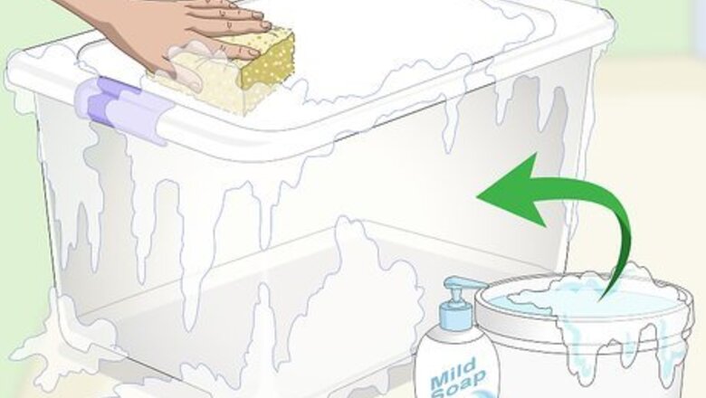 How to Decorate a Storage Box