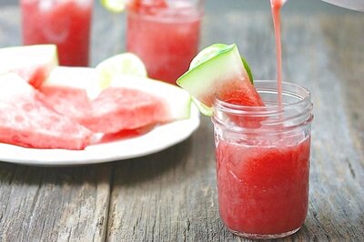Try Out Innovative Summer Coolers with Fruits like Watermelon and Basil