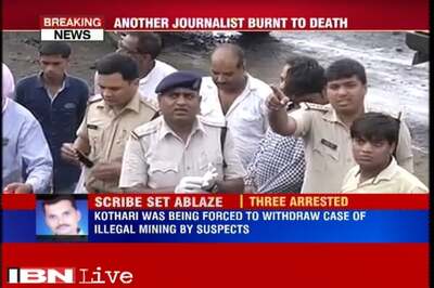 After UP, journalist allegedly burnt to death by mining mafia in MP