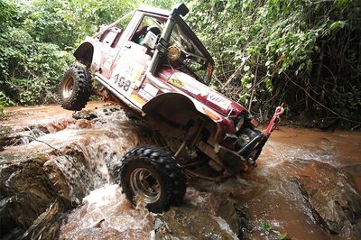 Gurmeet Virdi and Co-driver Kirpal Singh Tung Wins Force Gurkha RFC India 2017