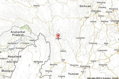 Over 100 houses burned down in China's ancient Tibetan town