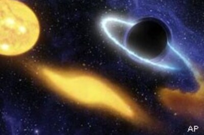 Telescope sees black hole gulping star