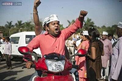Lok Sabha polls: BJP high on Modi in Delhi, AAP takes a hit, Congress jittery