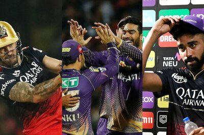 IPL Points Table Update After RCB vs KKR: Knight Riders Rise to 7th; Siraj Gets Back Purple Cap While Du Plessis Keeps Orange Cap
