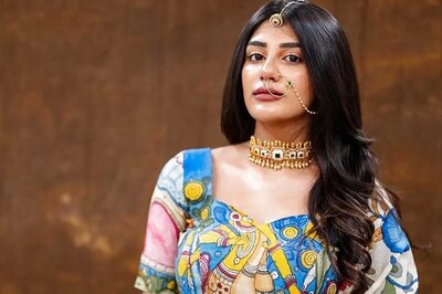 Supritha Naidu's Blue Floral Lehenga Is Perfect Wedding Wear