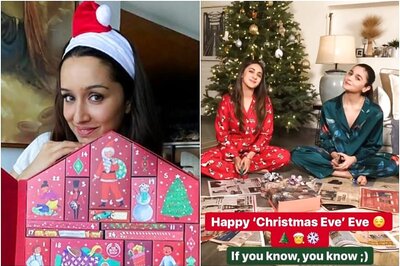 Good Newwz Cast, Janhvi Kapoor, Shraddha Kapoor, Alia Bhatt, Sara Ali Khan Ring in Christmas