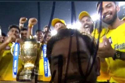 Watch: 'Iconic' Moment as MS Dhoni Signs His Autograph on Camera Lens After CSK Win IPL 2023