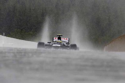 Rain turns Belgian GP practice into a washout