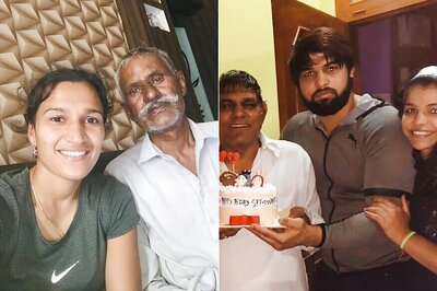Happy Father's Day: Sakshi Malik, Rani Rampal Lead Indian Sportspersons' Celebrations of Fathers