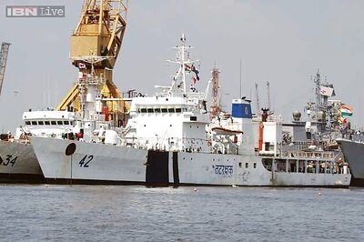Indian Coast Guard ship arrives in Singapore