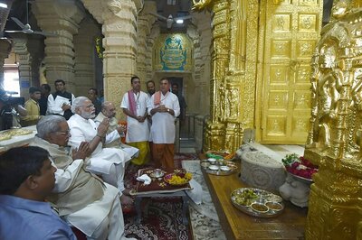 Prime Minister Narendra Modi Offers Prayers at Somnath Temple