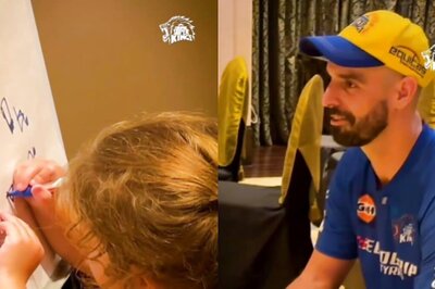 'Doodling Time': CSK Star Daryl Mitchell Impressed With His Daughter's Creativity