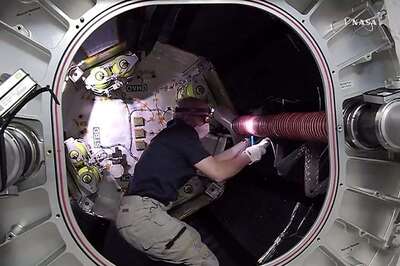 NASA Astronauts Prepare ISS for Commercial Space Taxis