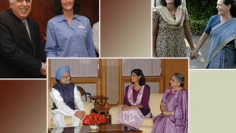In Pics: Sunita Williams' date with Delhi