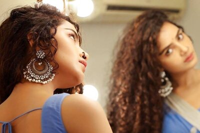 Premam Actress Anupama Parameswaran Rocks The Traditional Look In Blue Saree