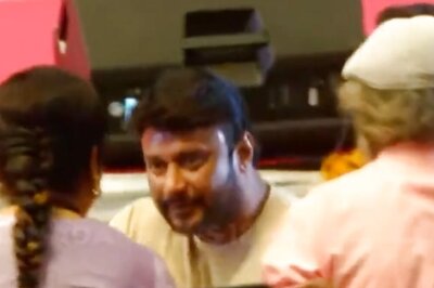 Actor Darshan Arrives In Style To Launch Kannada Film Tagaru Palya’s Trailer