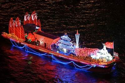 Asiad begins with glittering opening ceremony