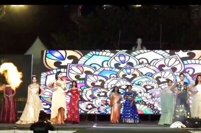 On Puducherry Beach, Over 70 Models Participate In Ramp Walk