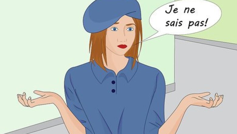 How to Say "I Don't Know" in French
