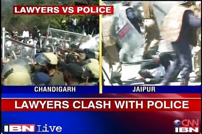 Work in Delhi HC paralyzed as lawyers join strike