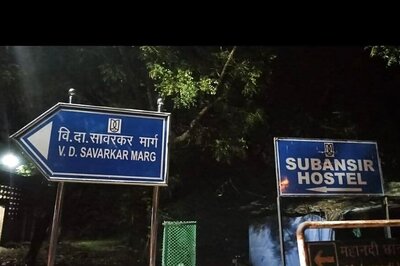 ABVP Claims JNU Students' Union Defaced VD Savarkar Marg Signboard inside Campus