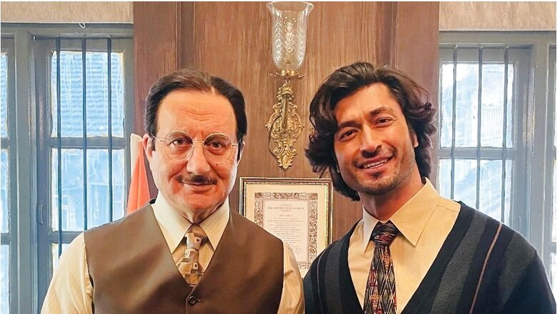 After The Kashmir Files, Anupam Kher Begins Shooting For His 523rd Film Along With Vidyut Jammwal