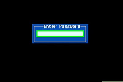 How to Reset a BIOS Password