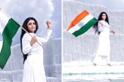 Independence Day Poster Of Dear Uma Shows Debutant Sumaya Reddy As Mother India
