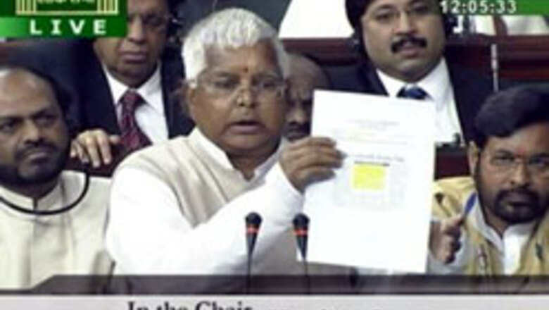 BJP slams Lalu, says Rail Budget discriminatory