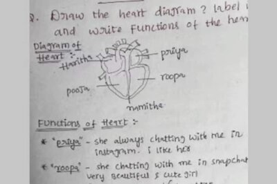 Student Dedicates Four Chambers Of His Heart Diagram To His Crush, Internet Reacts