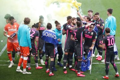 Leeds United Fined For Title Celebrations At Derby County