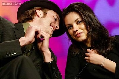 Ashton Kutcher, Mila Kunis wear Indian attire at a friend's wedding