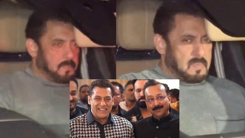 Devastated Salman Khan Arrives at Lilavati Hospital After Friend Baba Siddique's Tragic Death | Watch