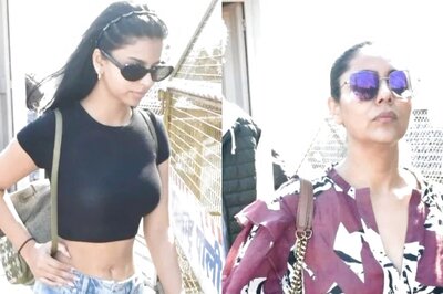 Suhana Looks Drop Dead Gorgeous, Gauri Turns Heads As They Return From Alibaug; Shah Rukh MIA