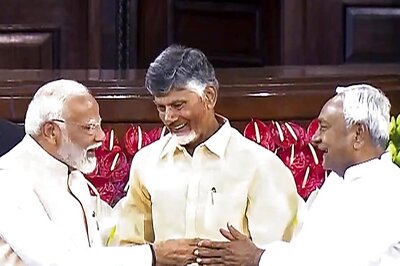 Watch: Nitish All Smiles In First Reaction After Bihar Bonanza, Naidu Hails 'Progressive Budget'