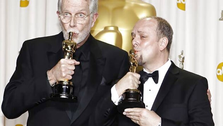 Oscars: Helland's onstage speech for 'Iron Lady'