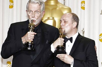 Oscars: Helland's onstage speech for 'Iron Lady'