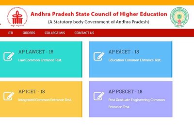 AP LAWCET/EdCET 2018 Response Sheets Released at sche.ap.gov.in; Final Result Expected on 25th April 2018