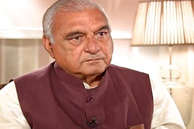 Congress Leader Bhupinder Hooda Files Nomination Papers for Haryana Polls, Hits Out at BJP Govt