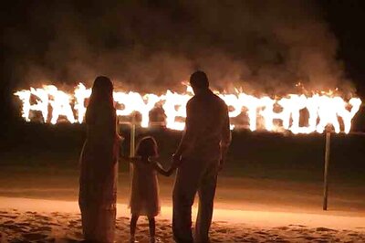 Snapshot: Abhishek Bachchan celebrates his 40th birthday with family in Maldives